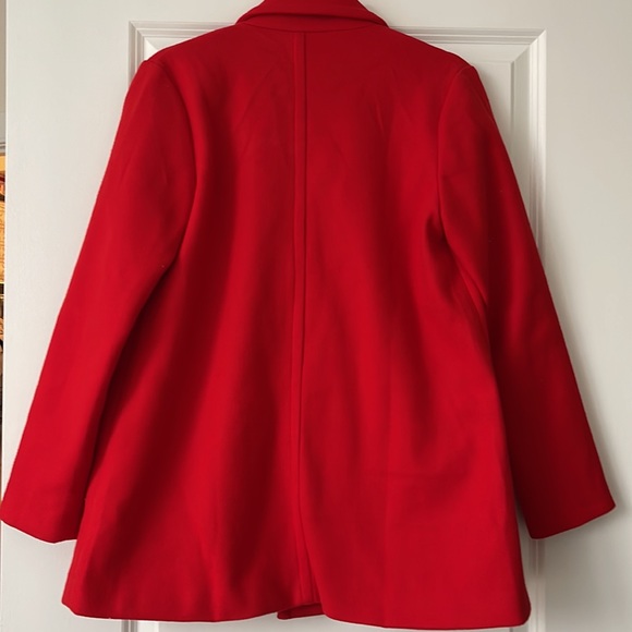 Red Dress Boutique red coat - Picture 6 of 6